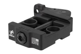 Black anodized Atlas / ARMS 17 ARCA-Swiss Drop Free QD Mount